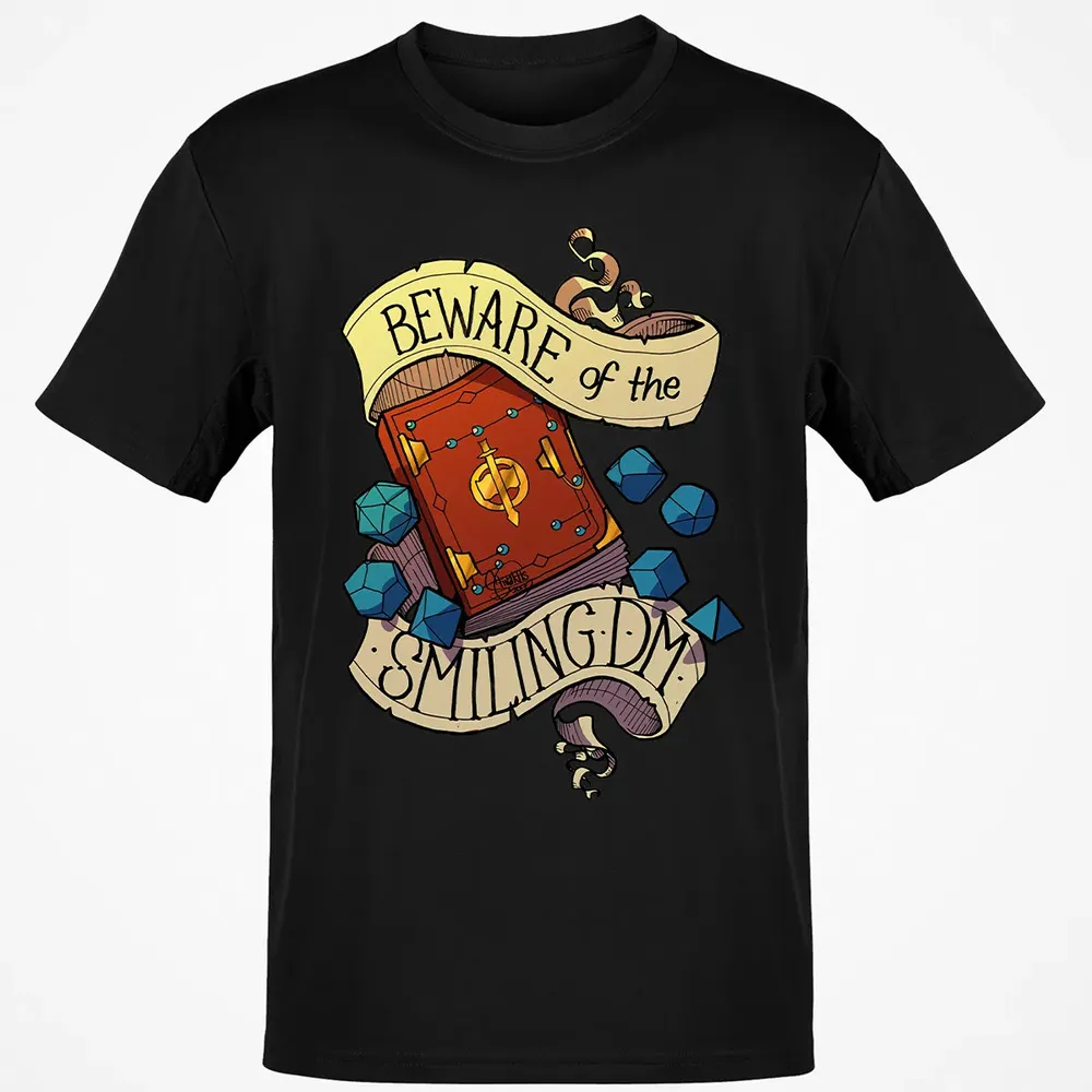 Beware of the Smiling Dungeon Master Classic Unisex T-Shirt - 2
