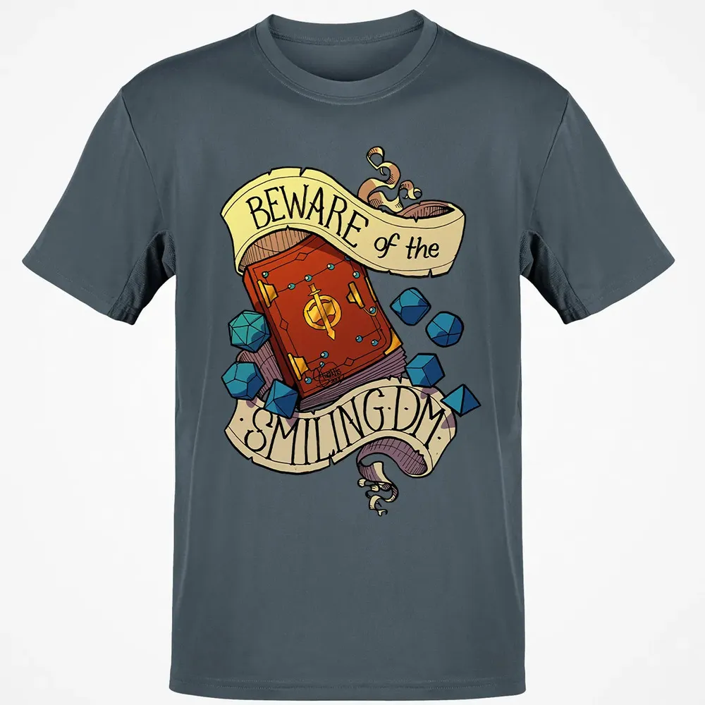 Beware of the Smiling Dungeon Master Classic Unisex T-Shirt - 4
