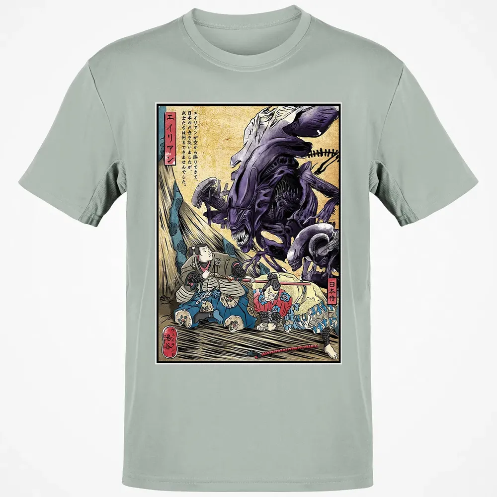 Aliens in Japan Classic Unisex T-Shirt - 3