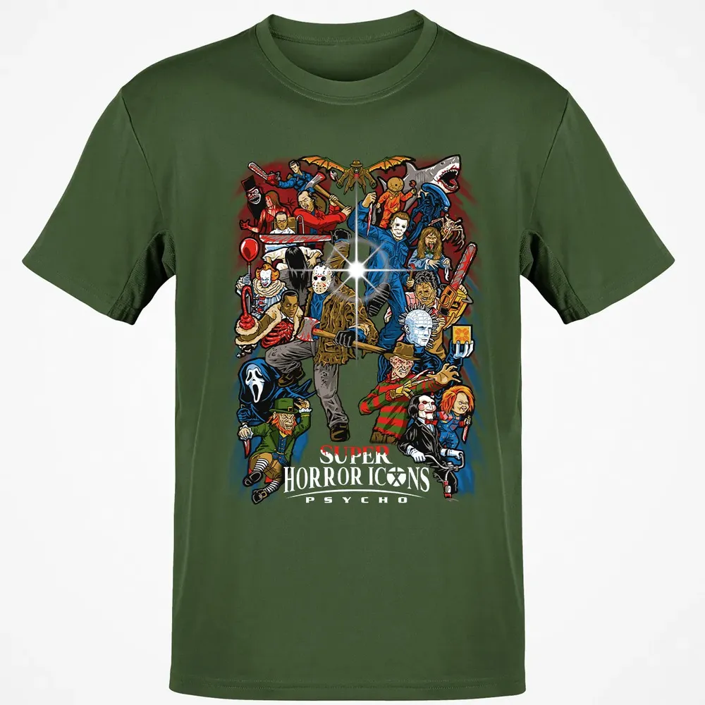 Super Horror Icons Classic Unisex T-Shirt - 7