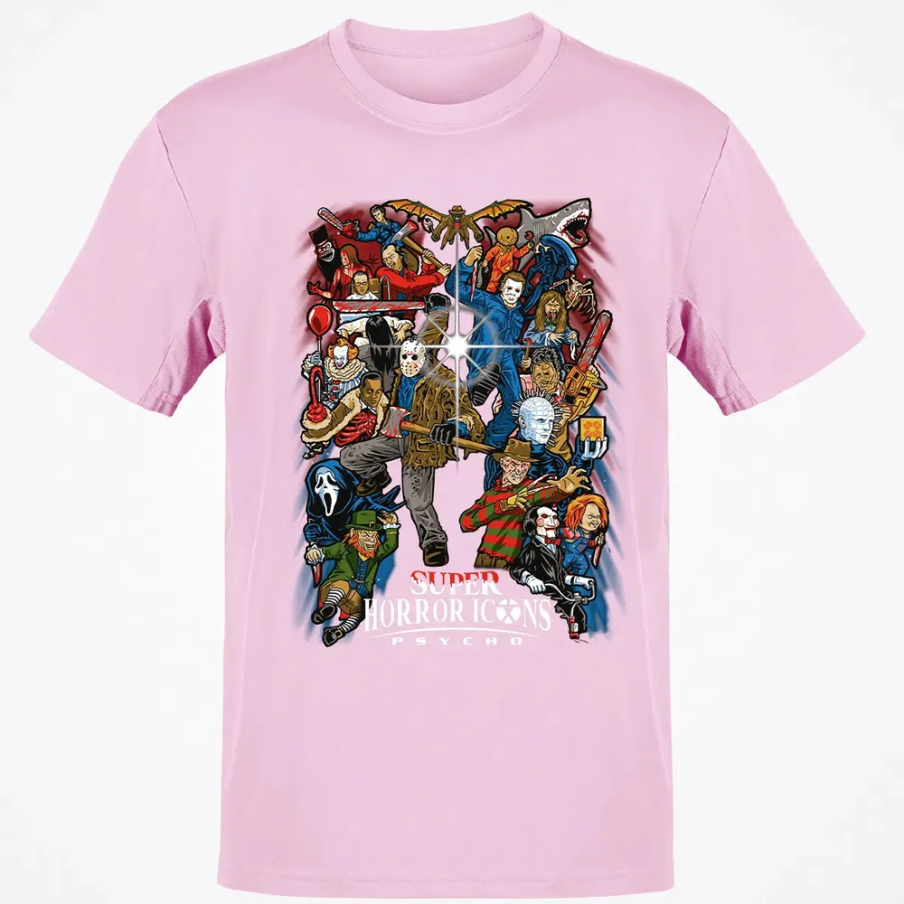 Super Horror Icons Classic Unisex T-Shirt - 6