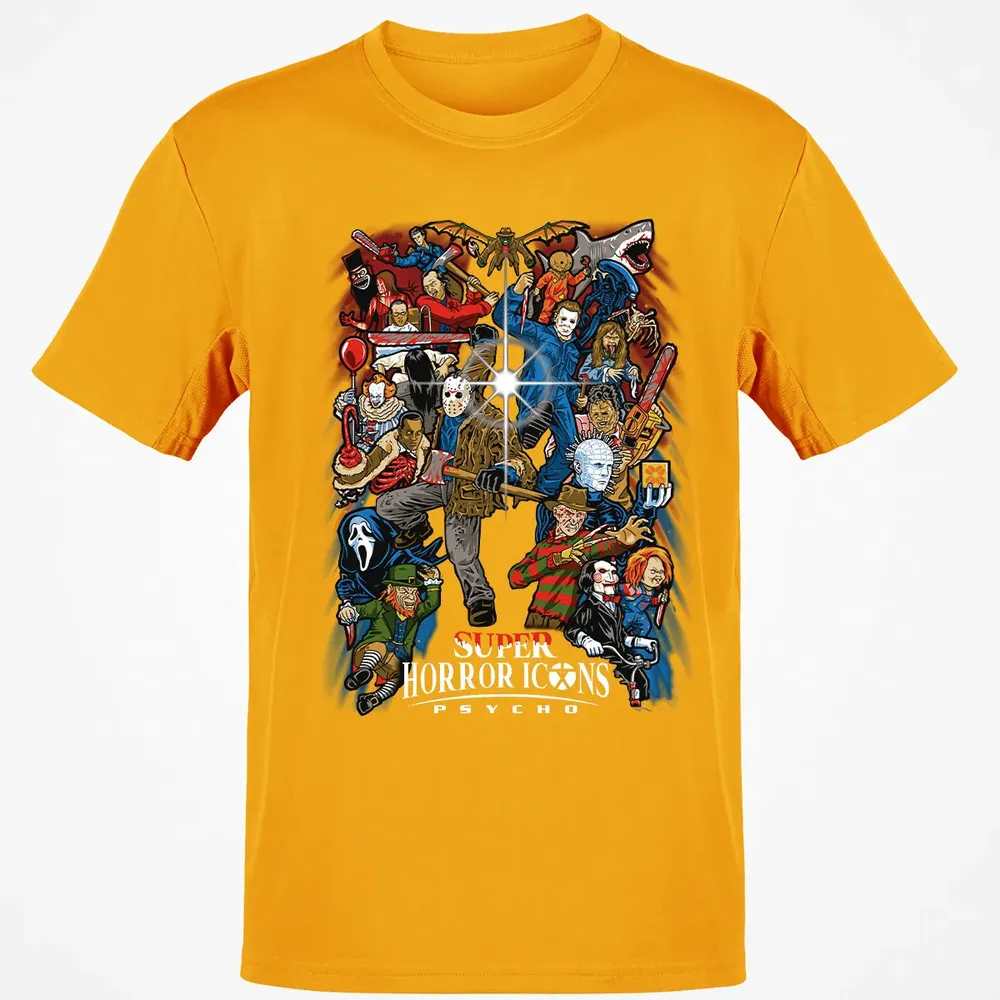 Super Horror Icons Classic Unisex T-Shirt - 5