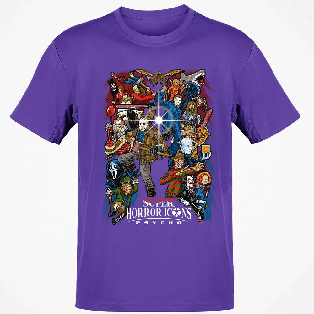 Super Horror Icons Classic Unisex T-Shirt - 10