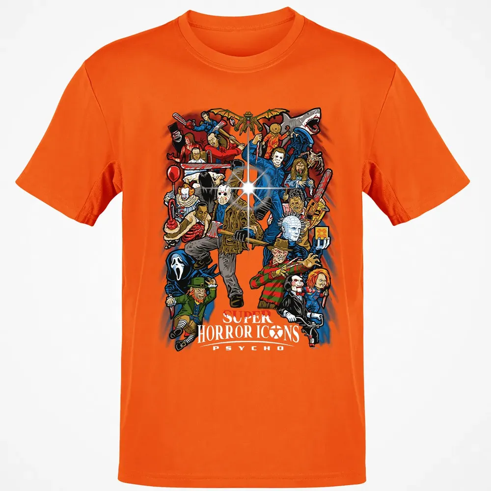Super Horror Icons Classic Unisex T-Shirt - 9