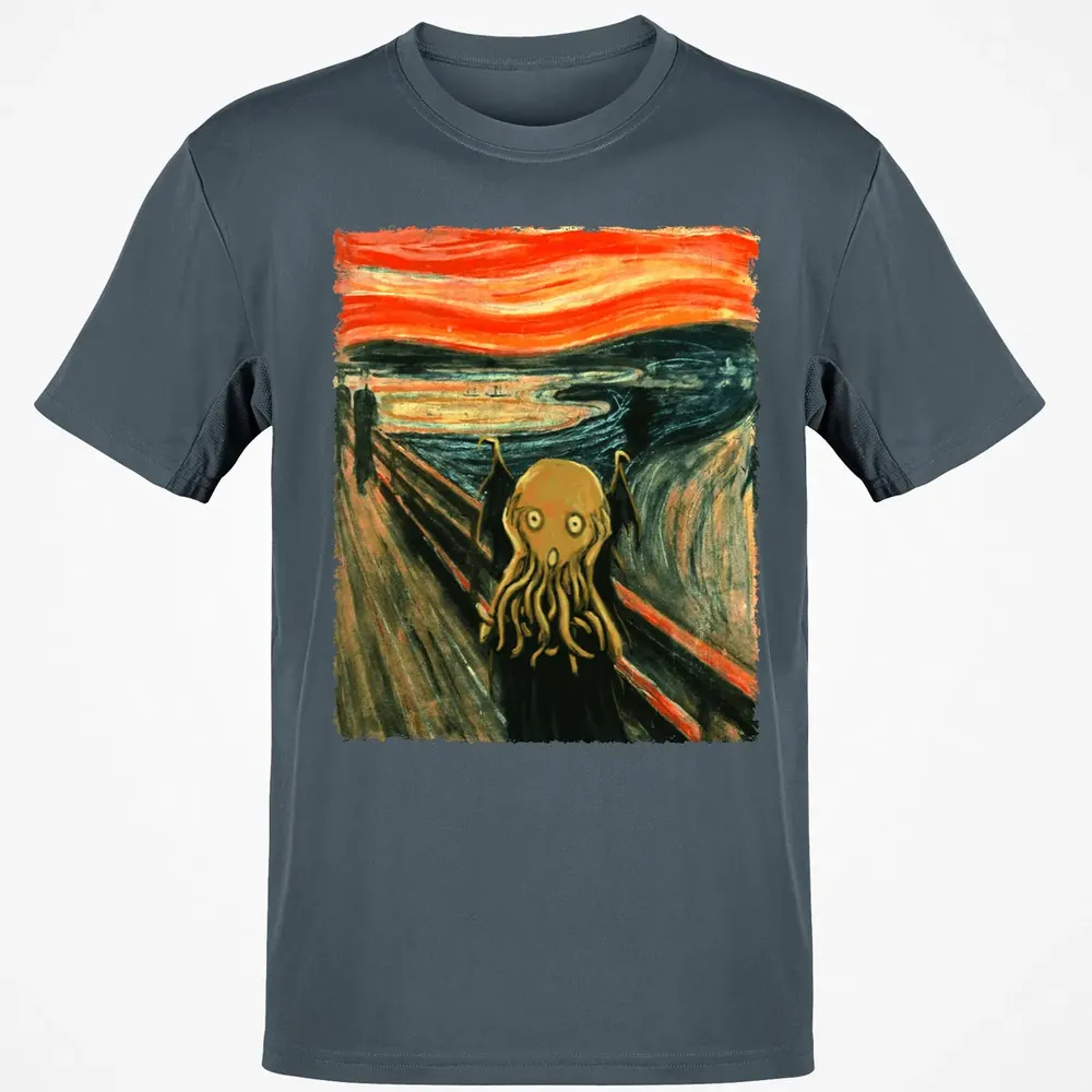Scream Cthulhu Classic Unisex T-Shirt - 4