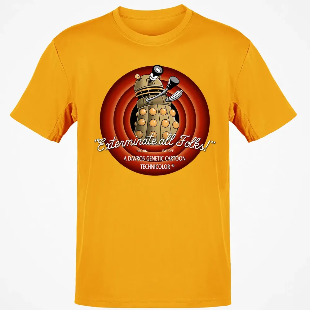 Exterminate All Folks Classic Unisex T-Shirt - 5