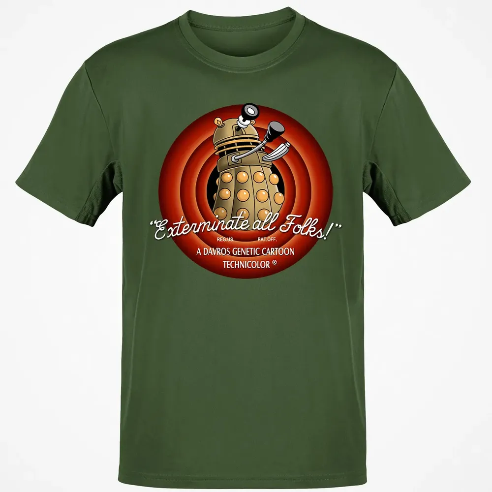 Exterminate All Folks Classic Unisex T-Shirt - 7