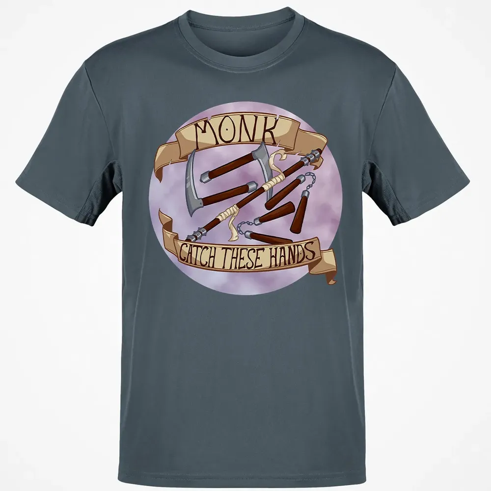 Monk   Catch These Hands Classic Unisex T-Shirt - 4