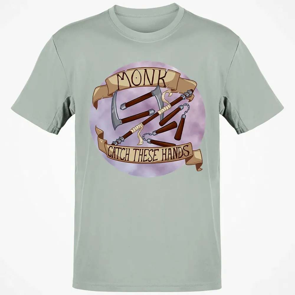 Monk   Catch These Hands Classic Unisex T-Shirt - 3