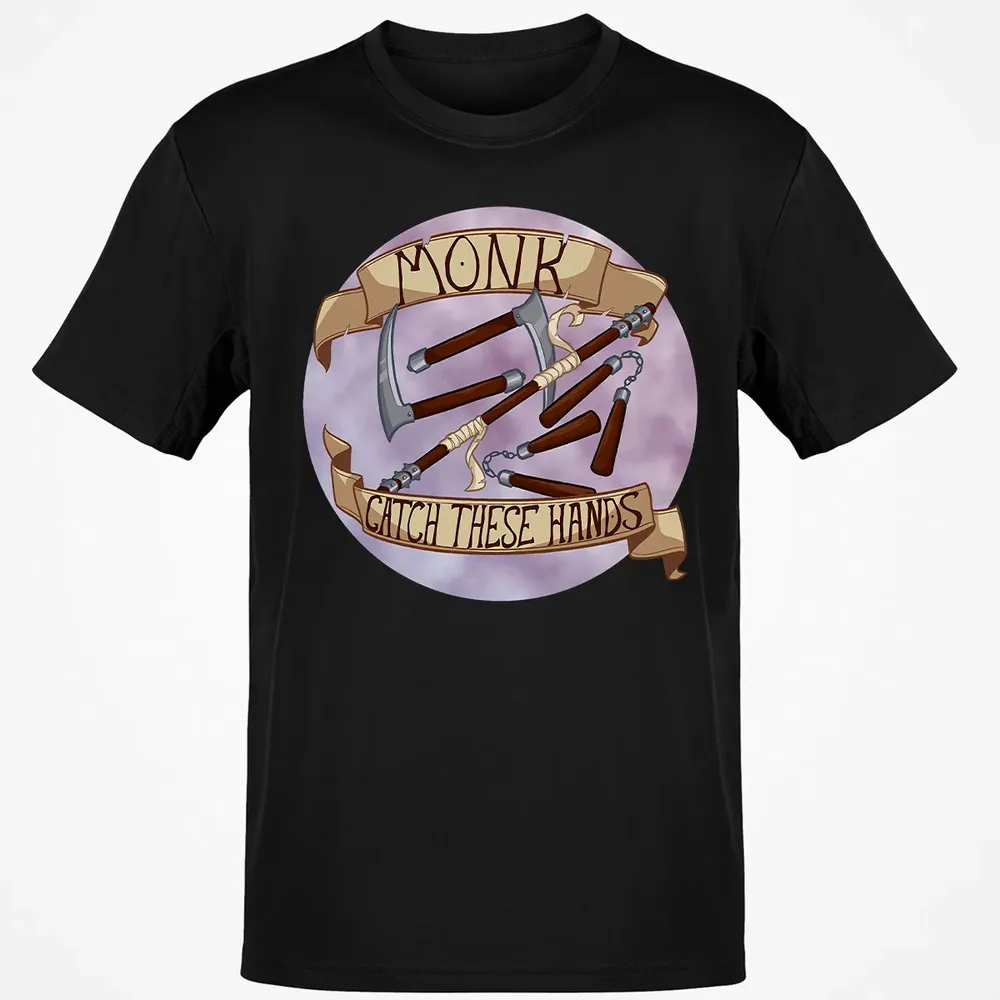 Monk   Catch These Hands Classic Unisex T-Shirt - 2