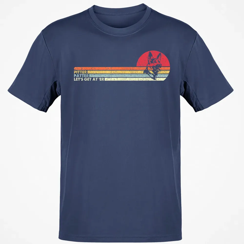 German Shepherd Dog Funny Vintage Classic Unisex T-Shirt - 8