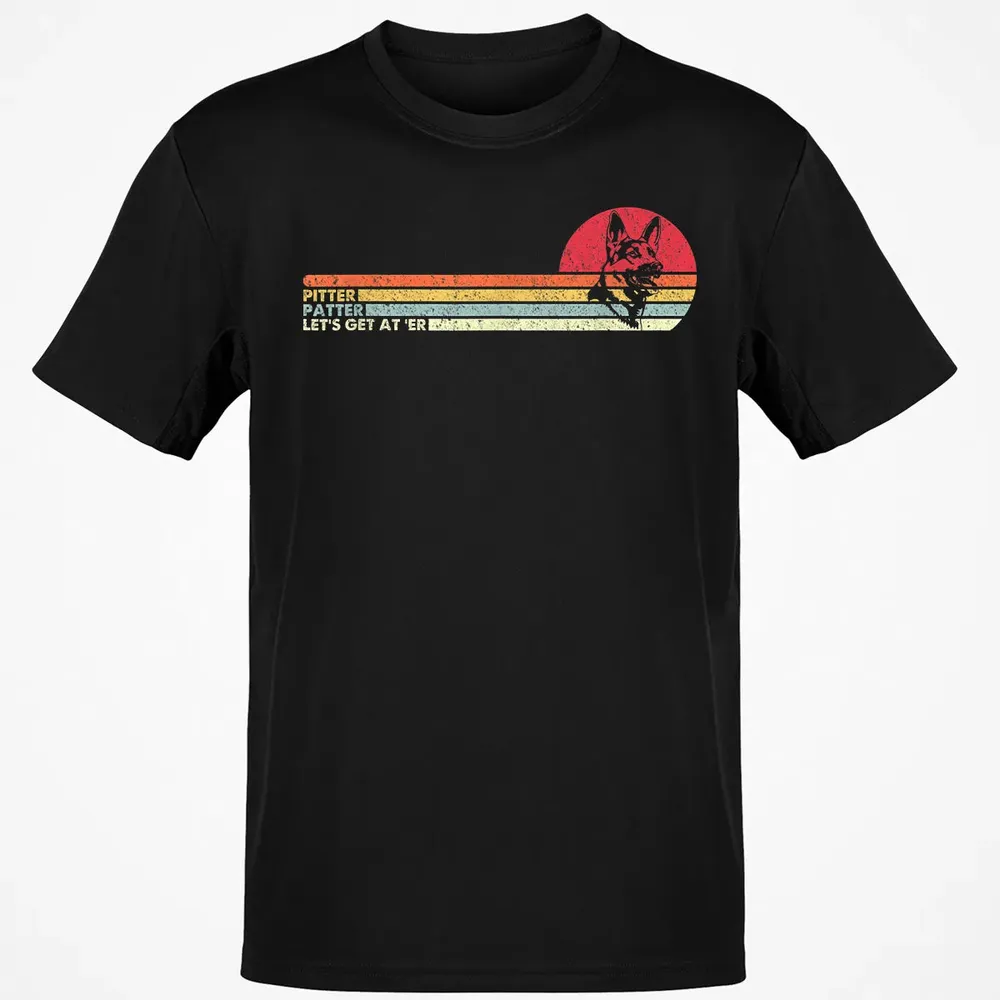 German Shepherd Dog Funny Vintage Classic Unisex T-Shirt - 2