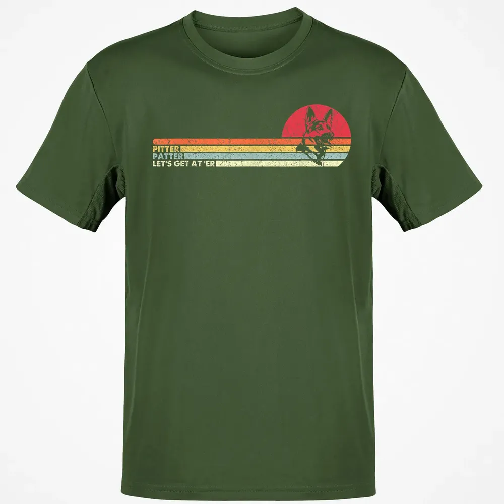 German Shepherd Dog Funny Vintage Classic Unisex T-Shirt - 7