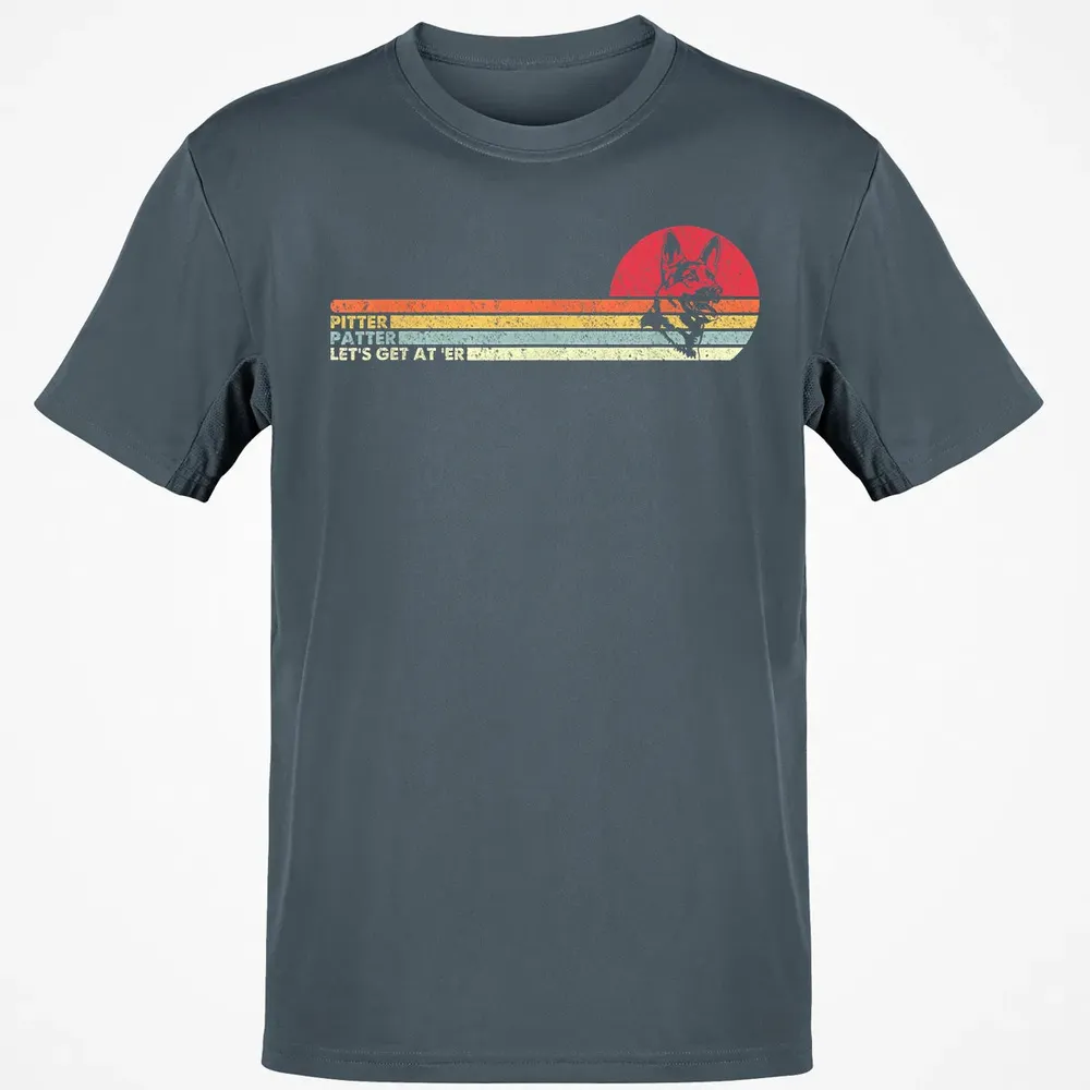 German Shepherd Dog Funny Vintage Classic Unisex T-Shirt - 4