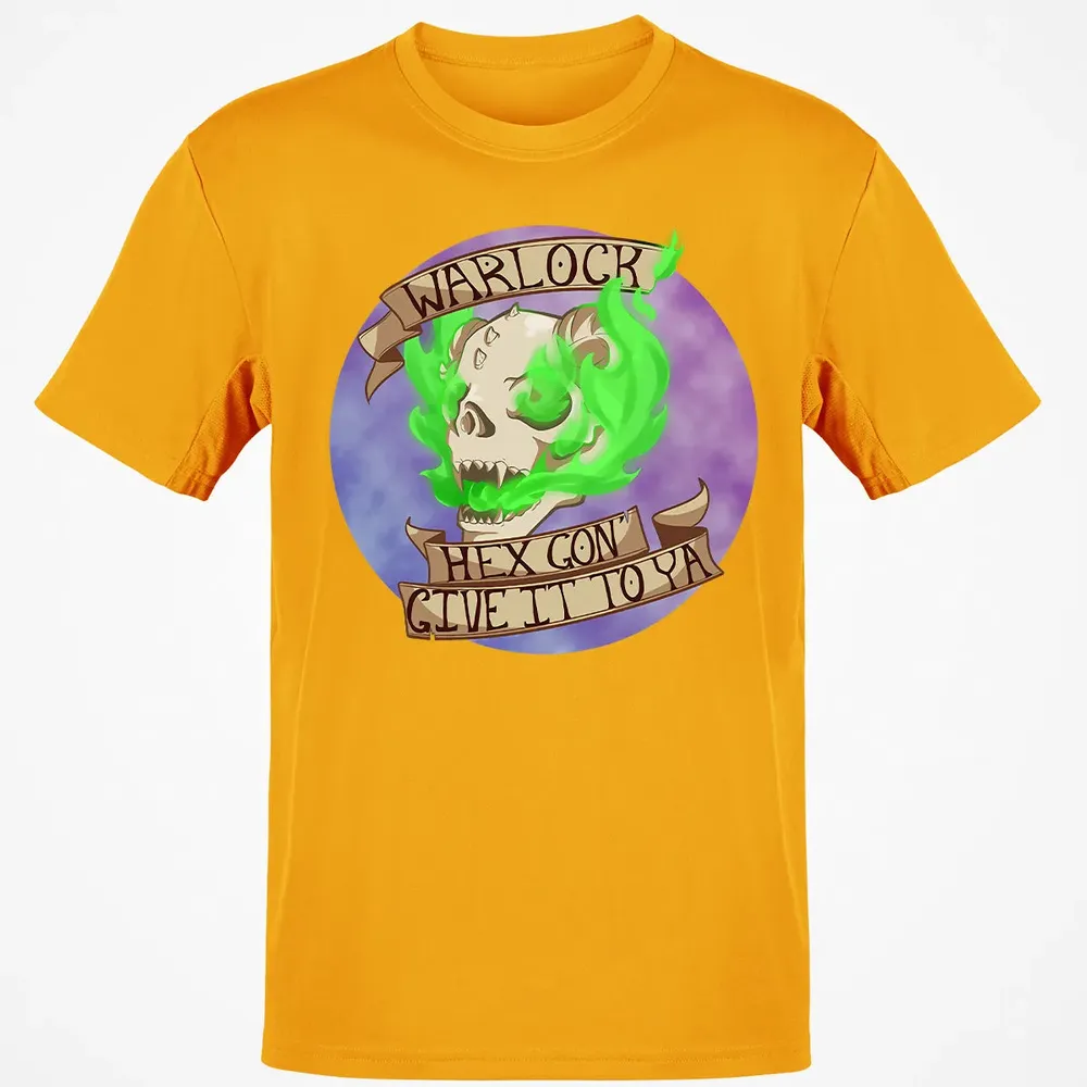 Warlock   Hex Gonna Give It To Ya Classic Unisex T-Shirt - 5