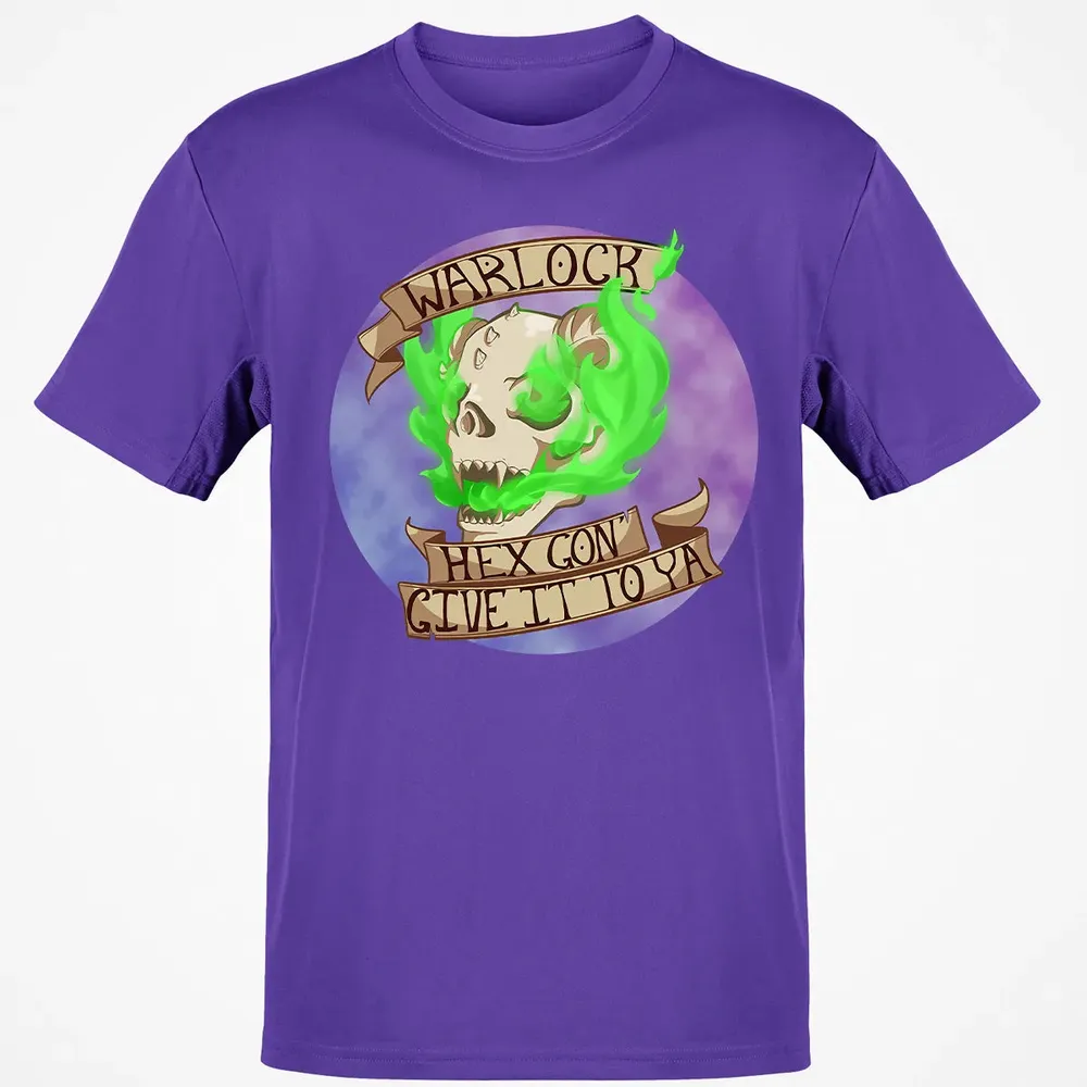 Warlock   Hex Gonna Give It To Ya Classic Unisex T-Shirt - 10