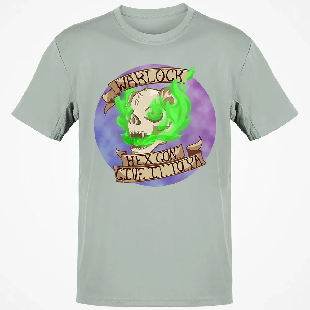 Warlock   Hex Gonna Give It To Ya Classic Unisex T-Shirt - 3