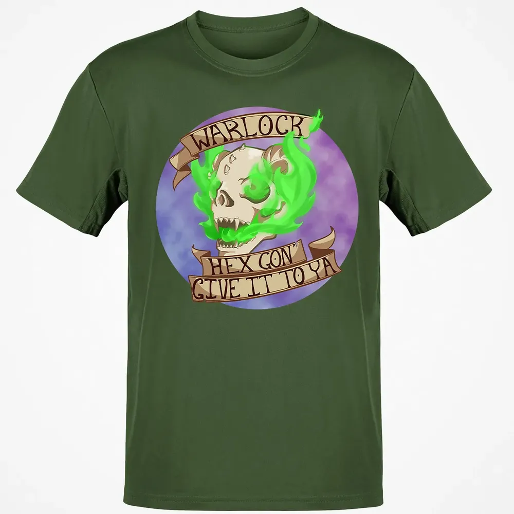 Warlock   Hex Gonna Give It To Ya Classic Unisex T-Shirt - 7