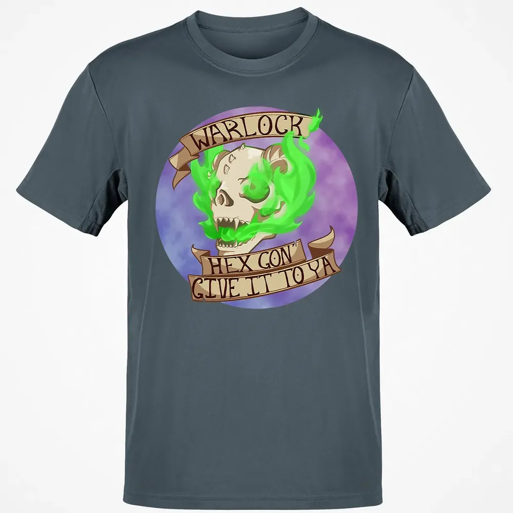 Warlock   Hex Gonna Give It To Ya Classic Unisex T-Shirt - 4