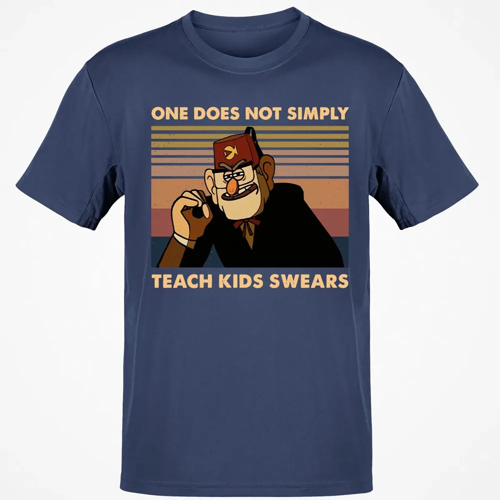 Teach Kids Swears Classic Unisex T-Shirt - 8