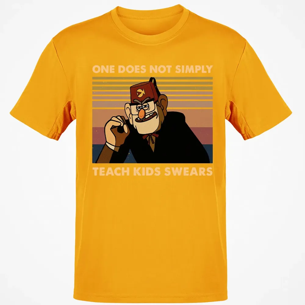 Teach Kids Swears Classic Unisex T-Shirt - 5