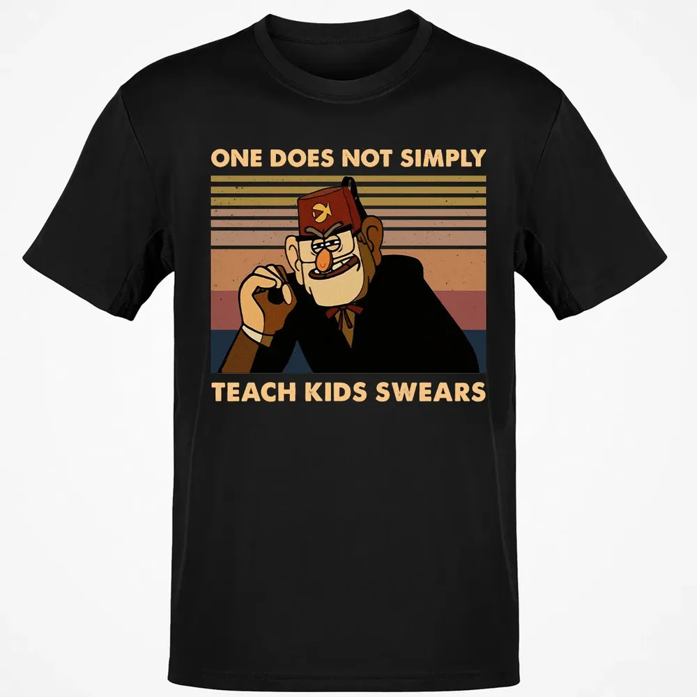 Teach Kids Swears Classic Unisex T-Shirt - 2