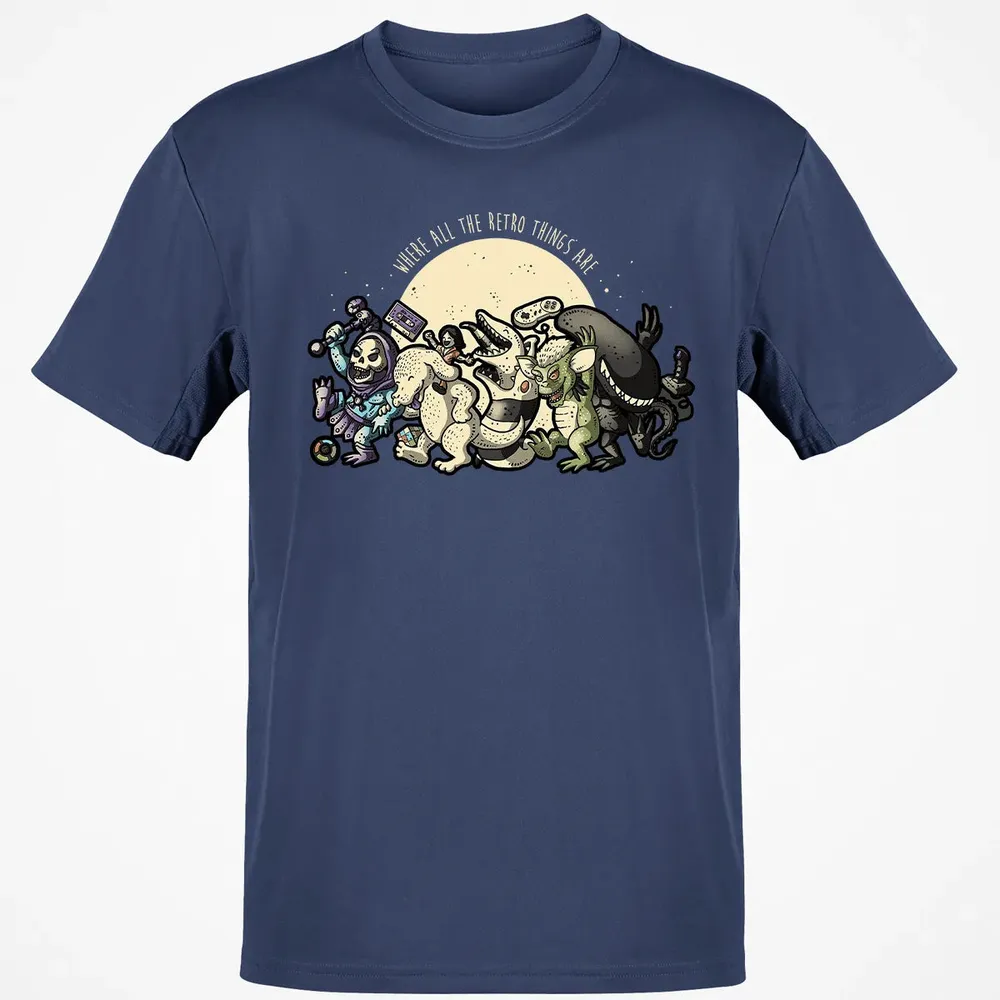 Where All The Retro Things Are Classic Unisex T-Shirt - 8