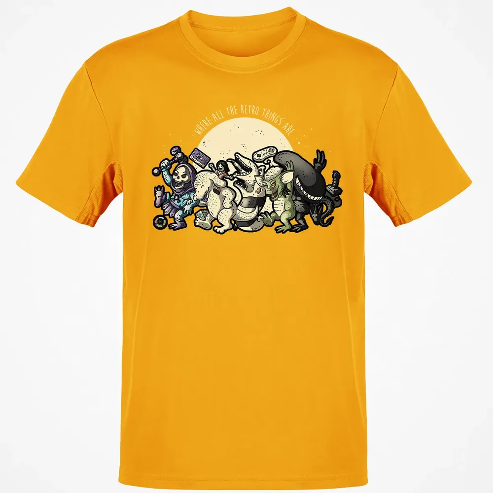 Where All The Retro Things Are Classic Unisex T-Shirt - 5