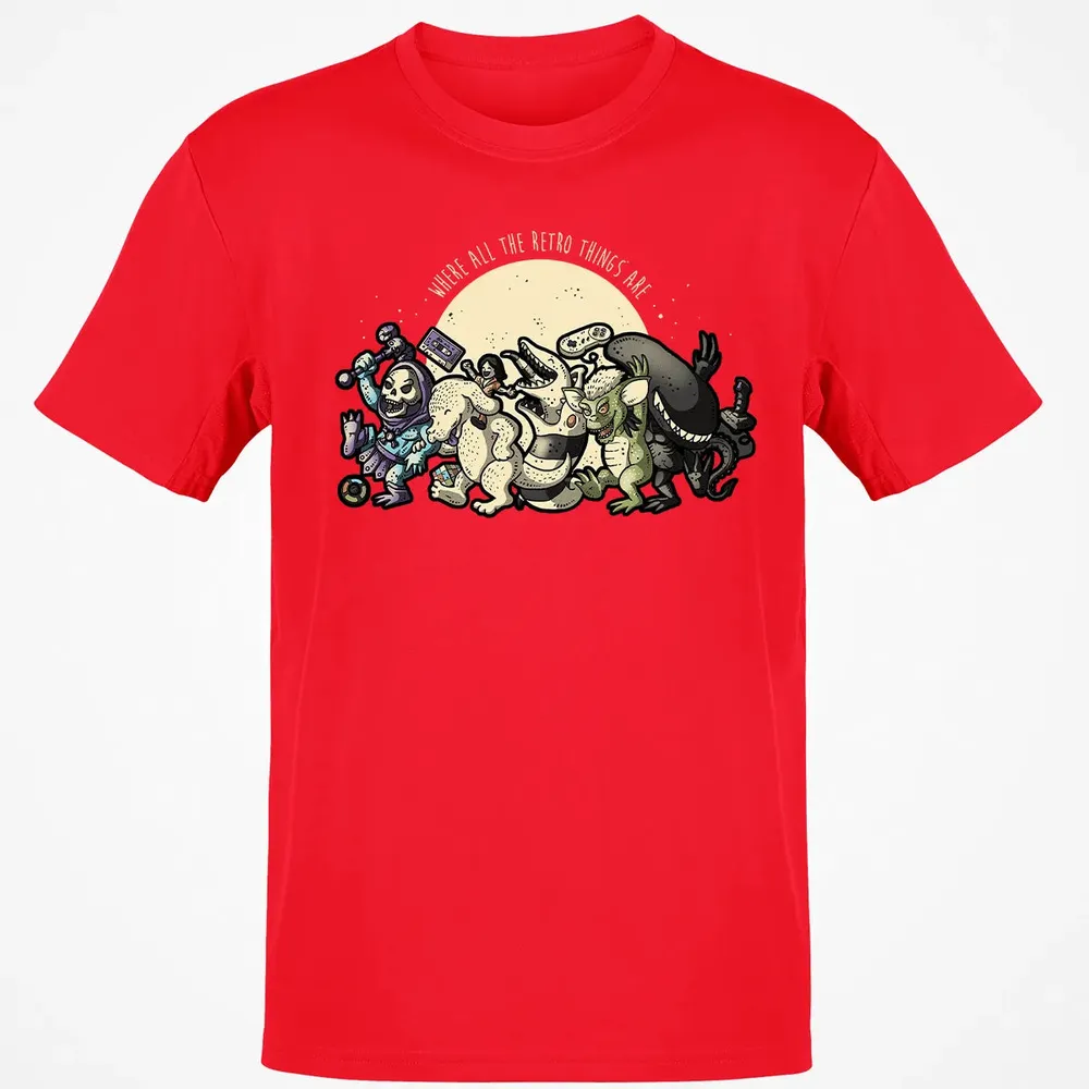 Where All The Retro Things Are Classic Unisex T-Shirt - 11