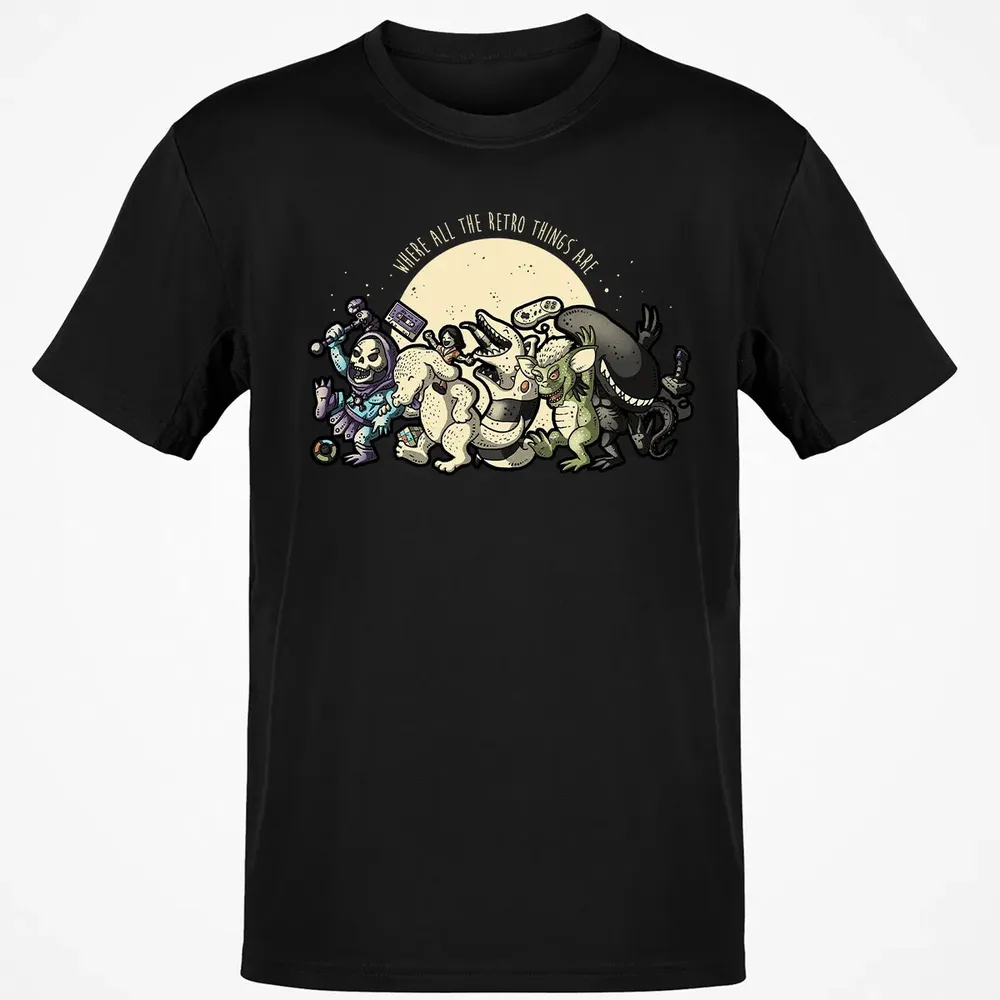 Where All The Retro Things Are Classic Unisex T-Shirt - 2