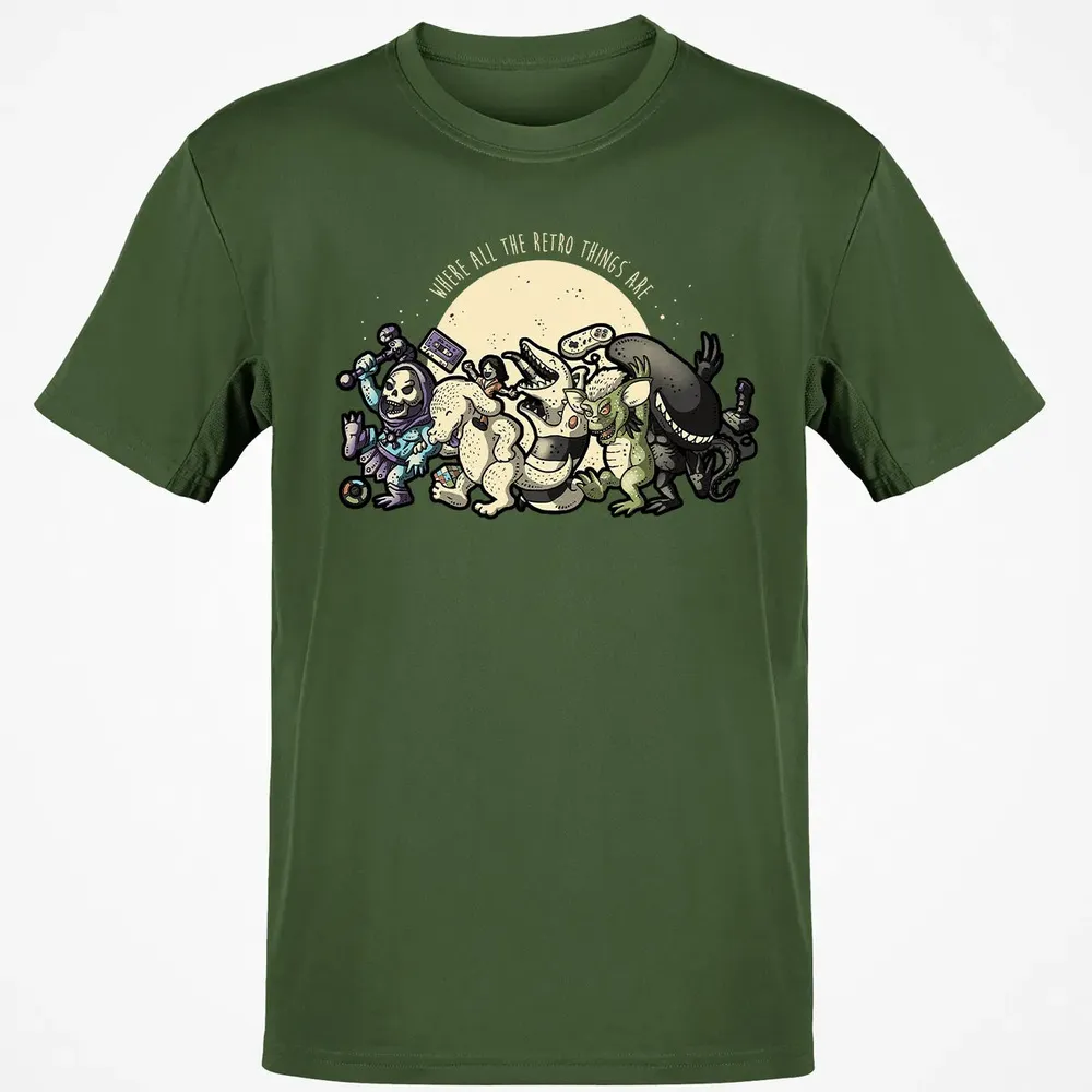Where All The Retro Things Are Classic Unisex T-Shirt - 7