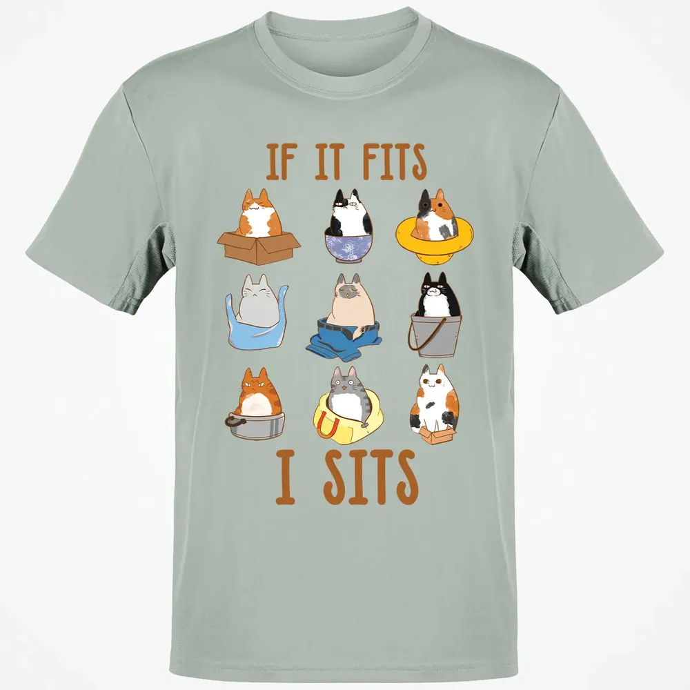 If It Fits I Sits Classic Unisex T-Shirt - 3