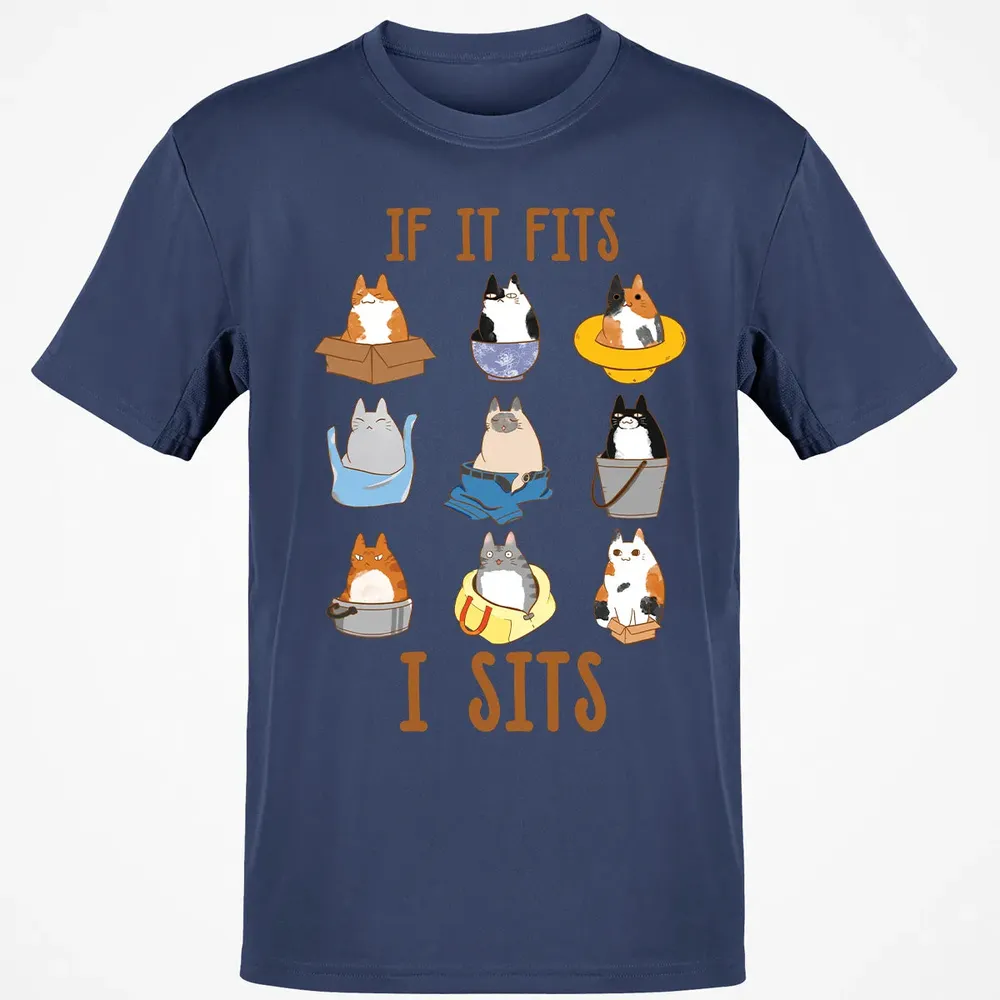 If It Fits I Sits Classic Unisex T-Shirt - 8