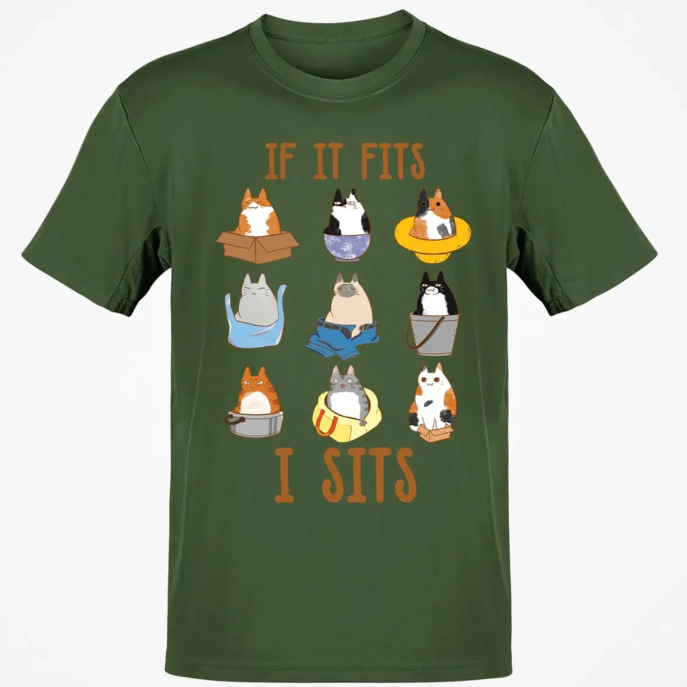 If It Fits I Sits Classic Unisex T-Shirt - 7