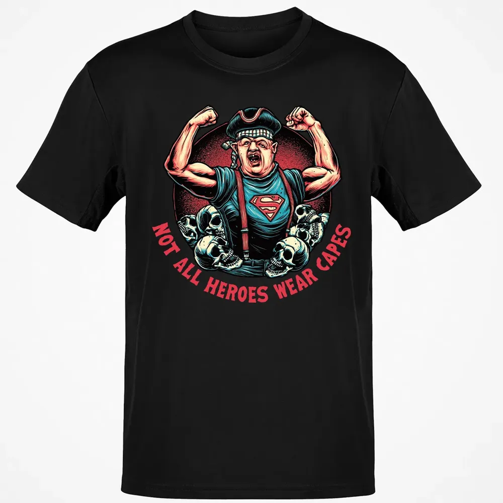 Not All Heroes Wear Capes Classic Unisex T-Shirt - 2