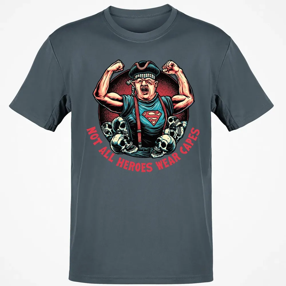 Not All Heroes Wear Capes Classic Unisex T-Shirt - 4