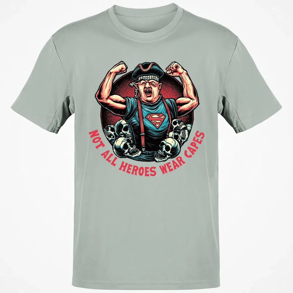 Not All Heroes Wear Capes Classic Unisex T-Shirt - 3