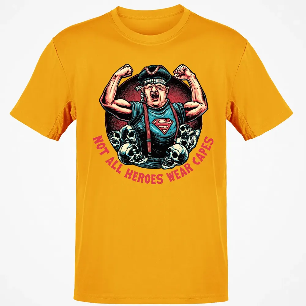 Not All Heroes Wear Capes Classic Unisex T-Shirt - 5