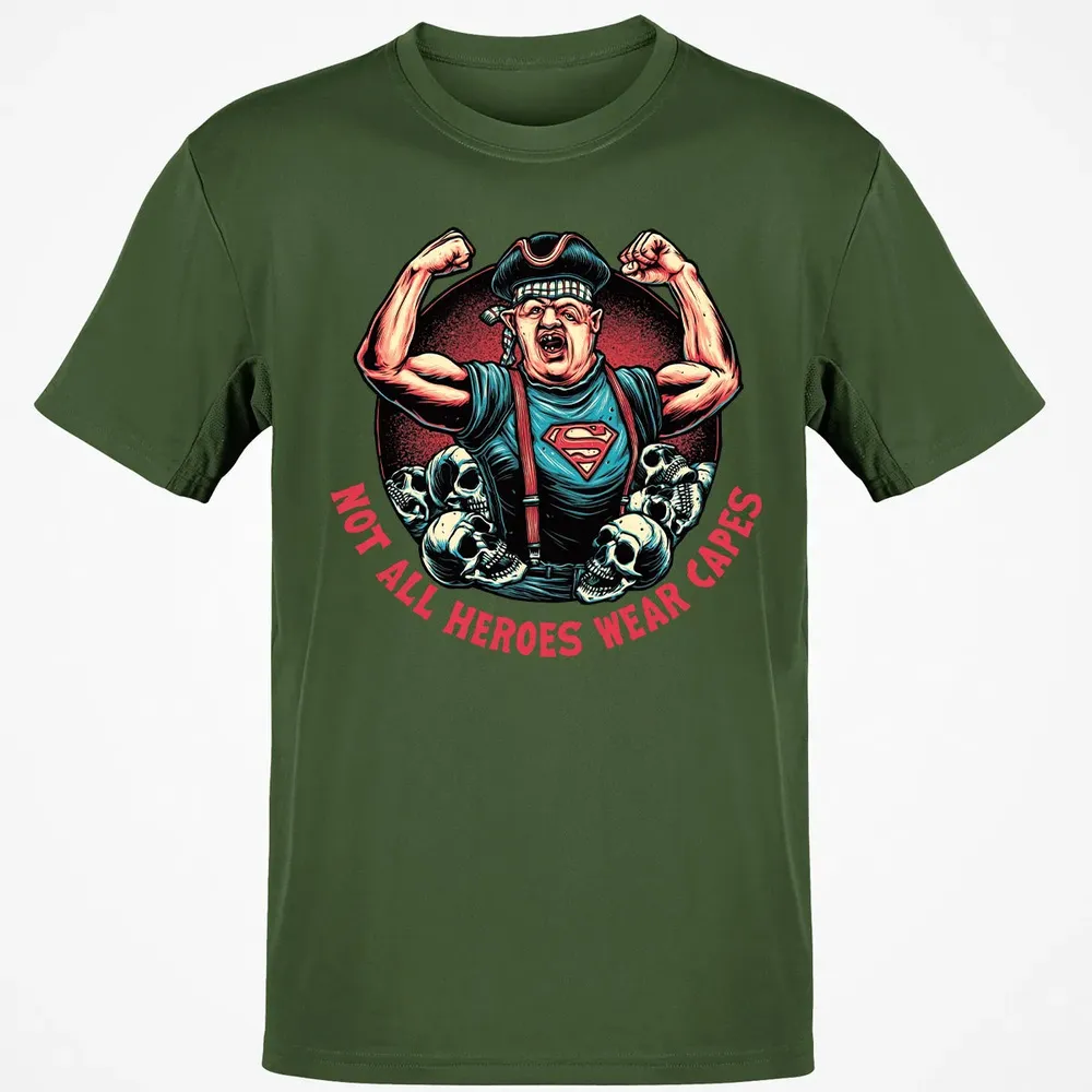 Not All Heroes Wear Capes Classic Unisex T-Shirt - 7