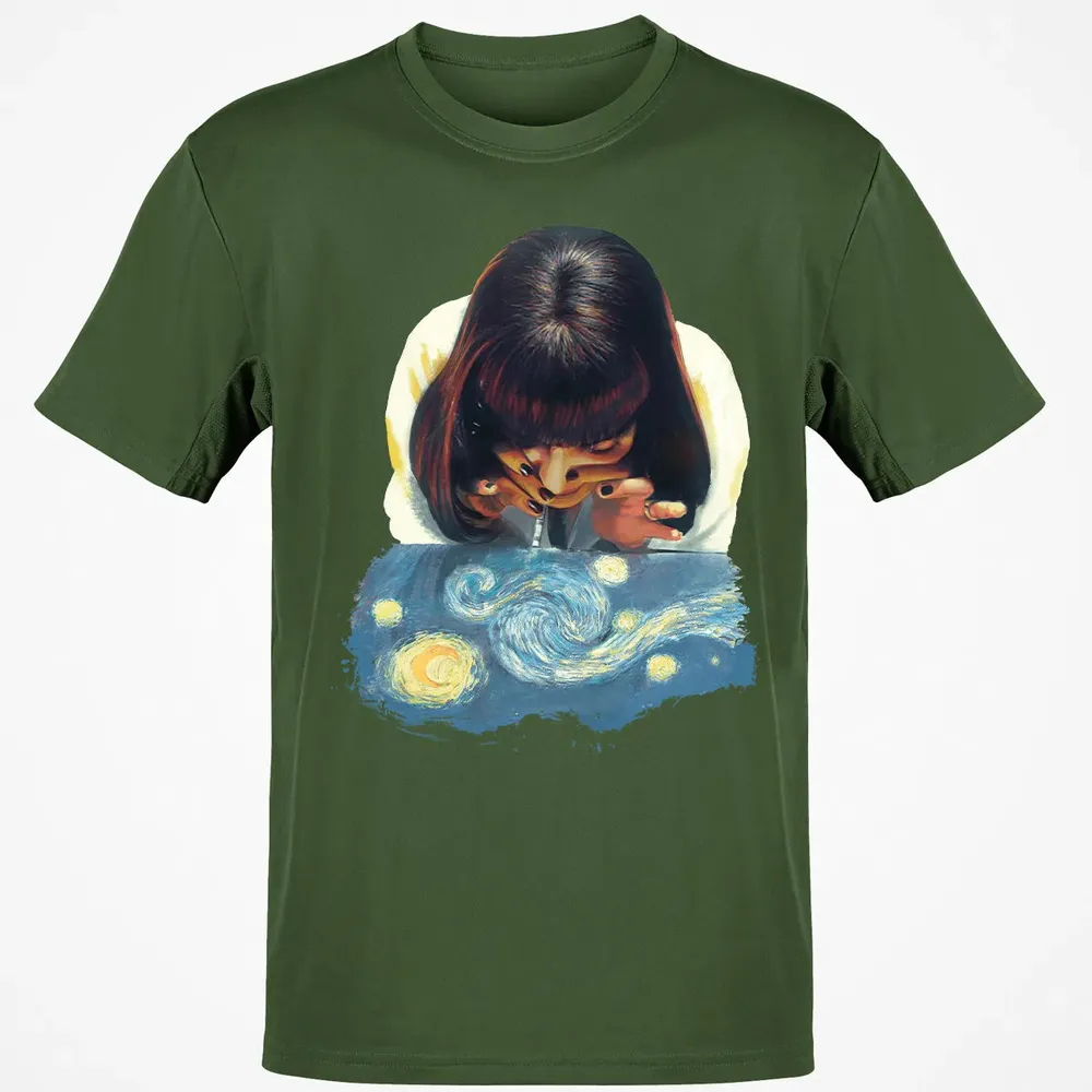 Mia Wallace Starry Night Classic Unisex T-Shirt - 7
