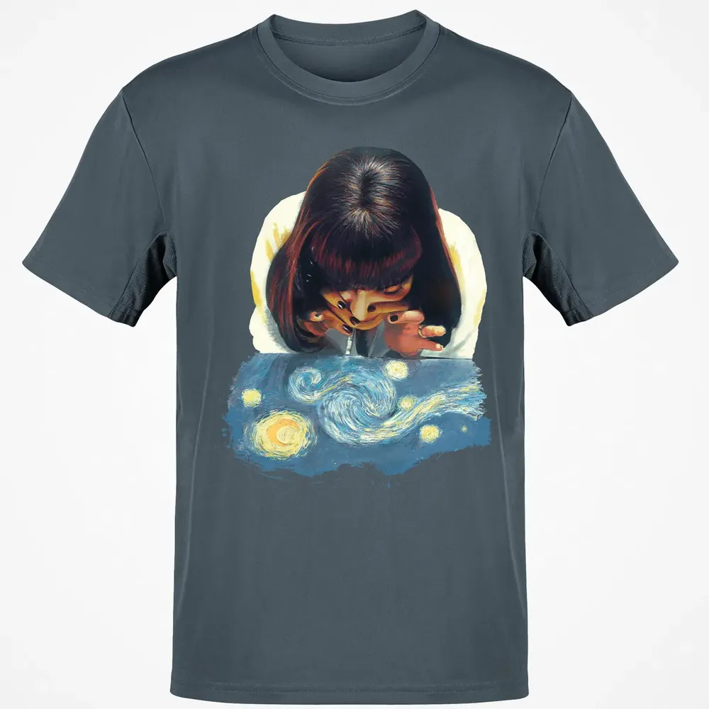 Mia Wallace Starry Night Classic Unisex T-Shirt - 4