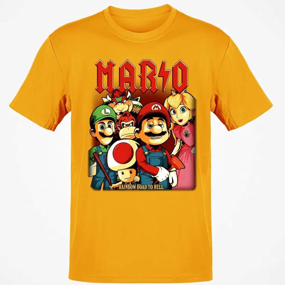 Rainbow Road To Hell Classic Unisex T-Shirt - 5