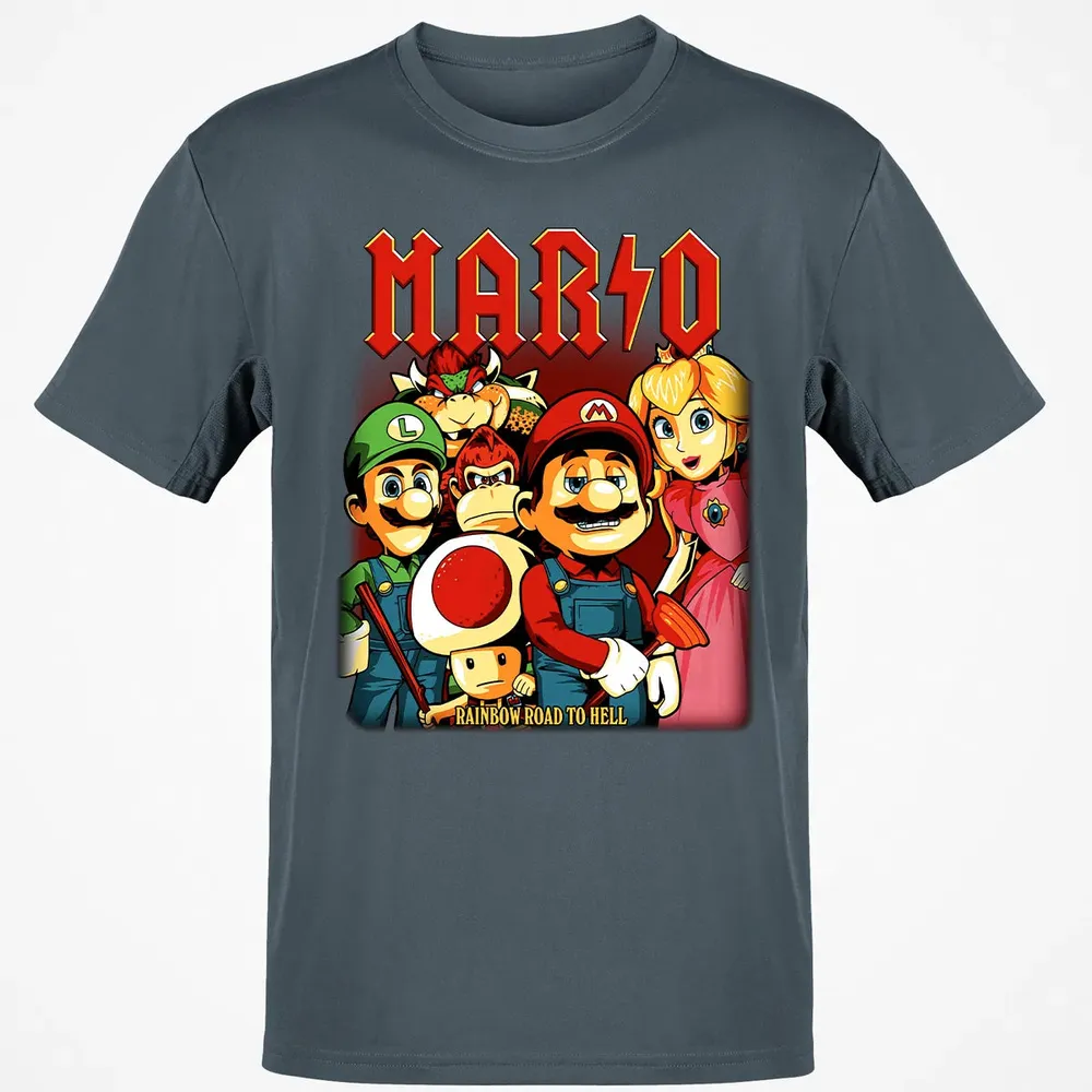 Rainbow Road To Hell Classic Unisex T-Shirt - 4