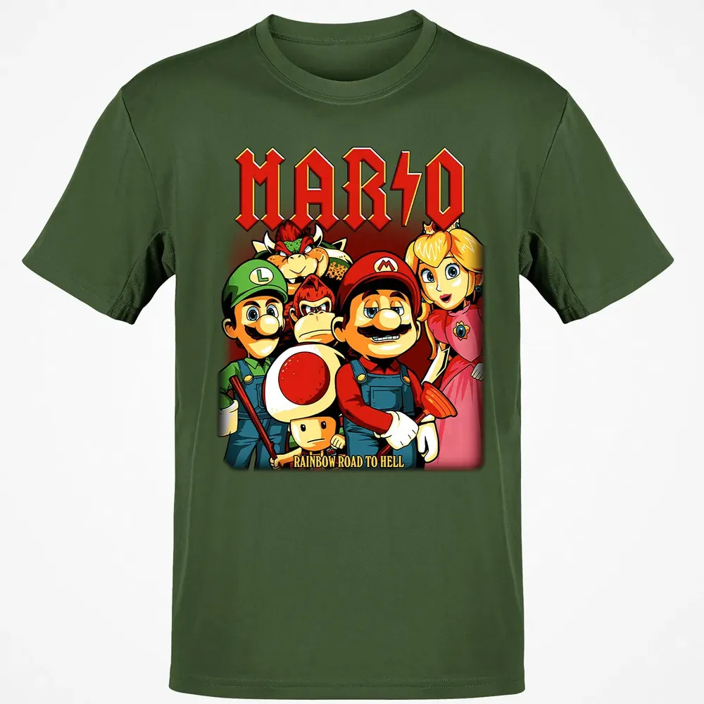 Rainbow Road To Hell Classic Unisex T-Shirt - 7