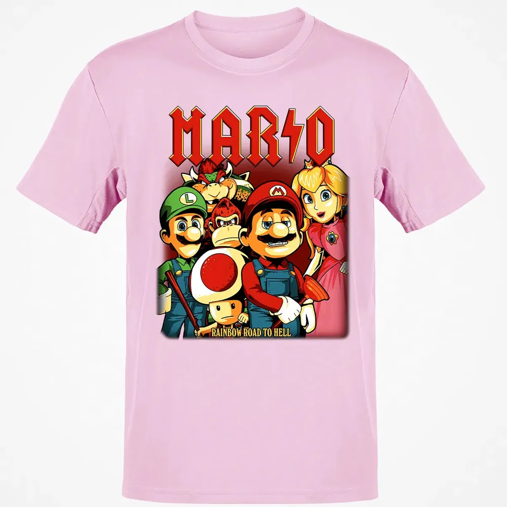 Rainbow Road To Hell Classic Unisex T-Shirt - 6