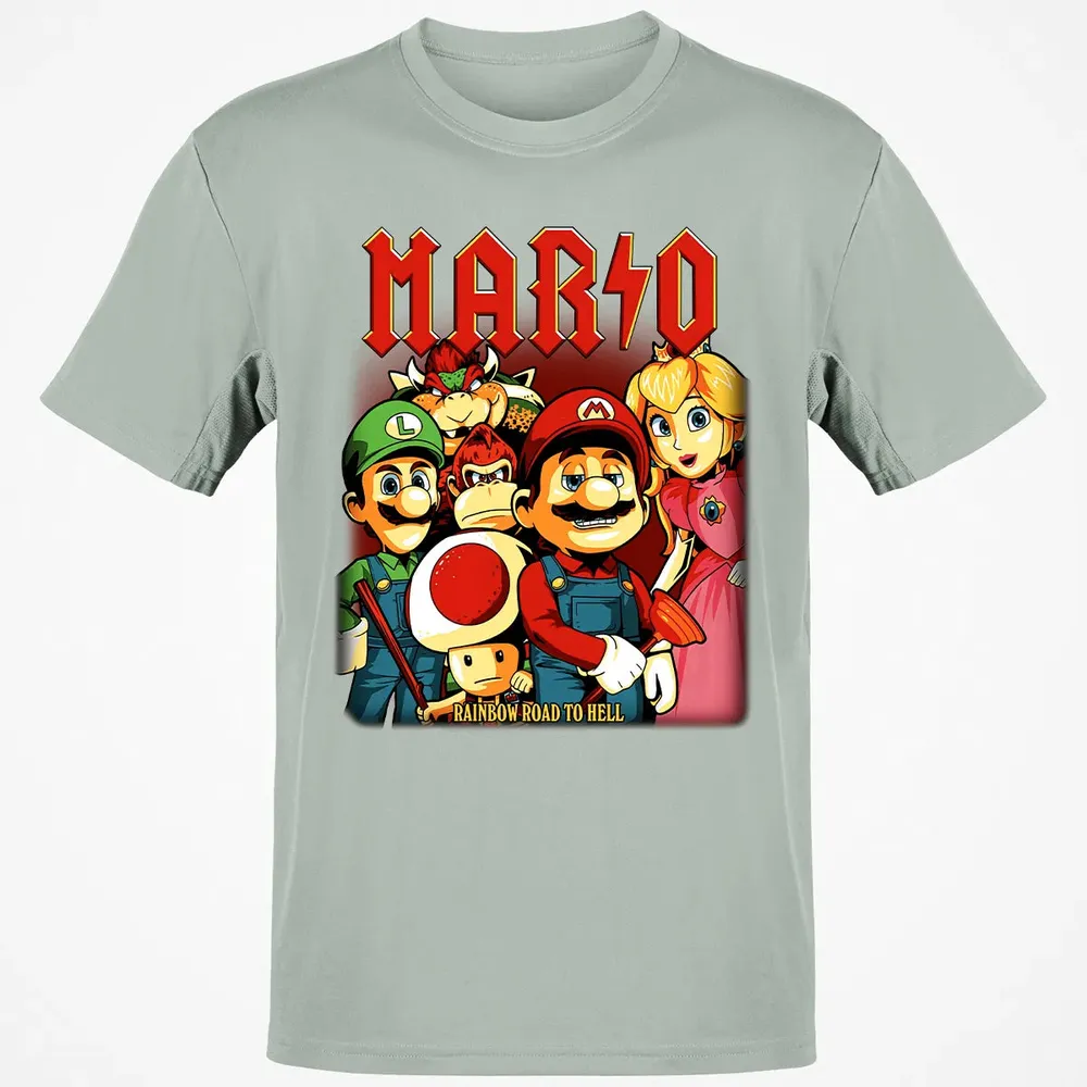 Rainbow Road To Hell Classic Unisex T-Shirt - 3