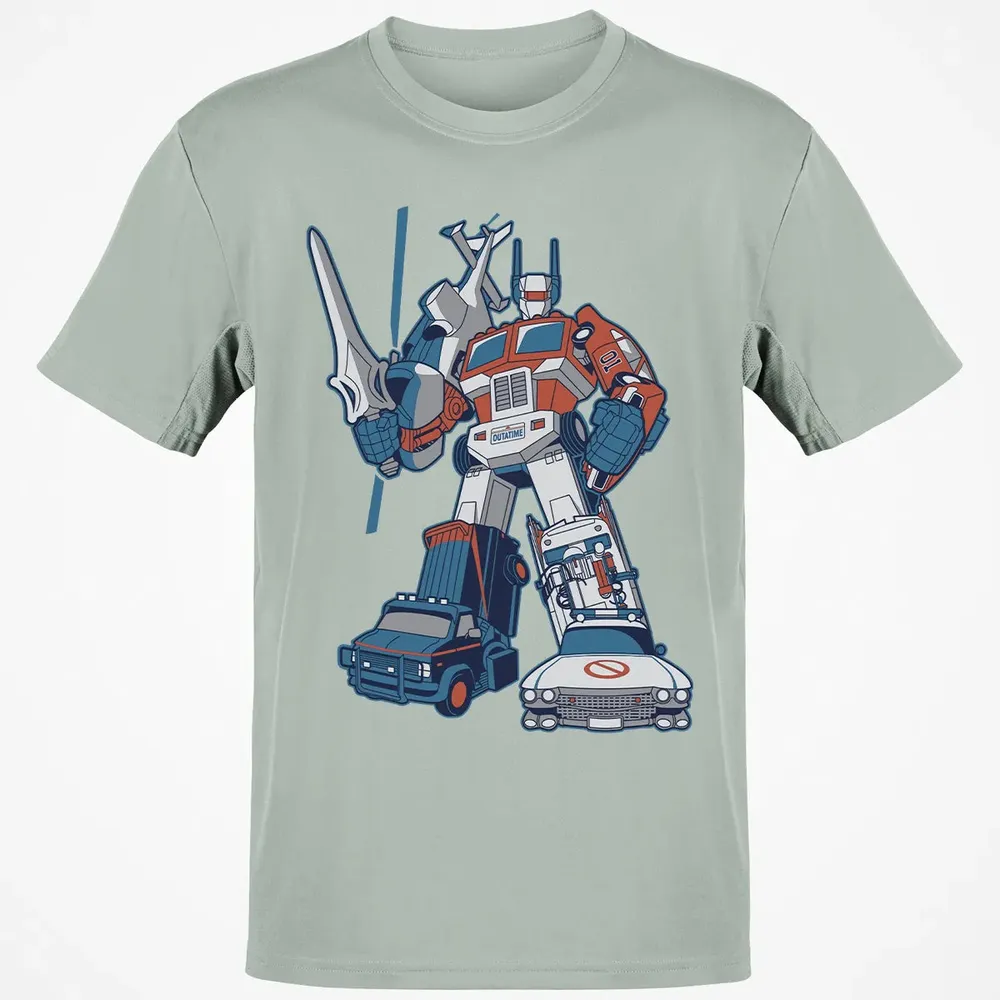 Outatime Mecha Classic Unisex T-Shirt - 3