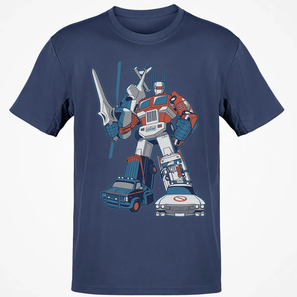 Outatime Mecha Classic Unisex T-Shirt - 8