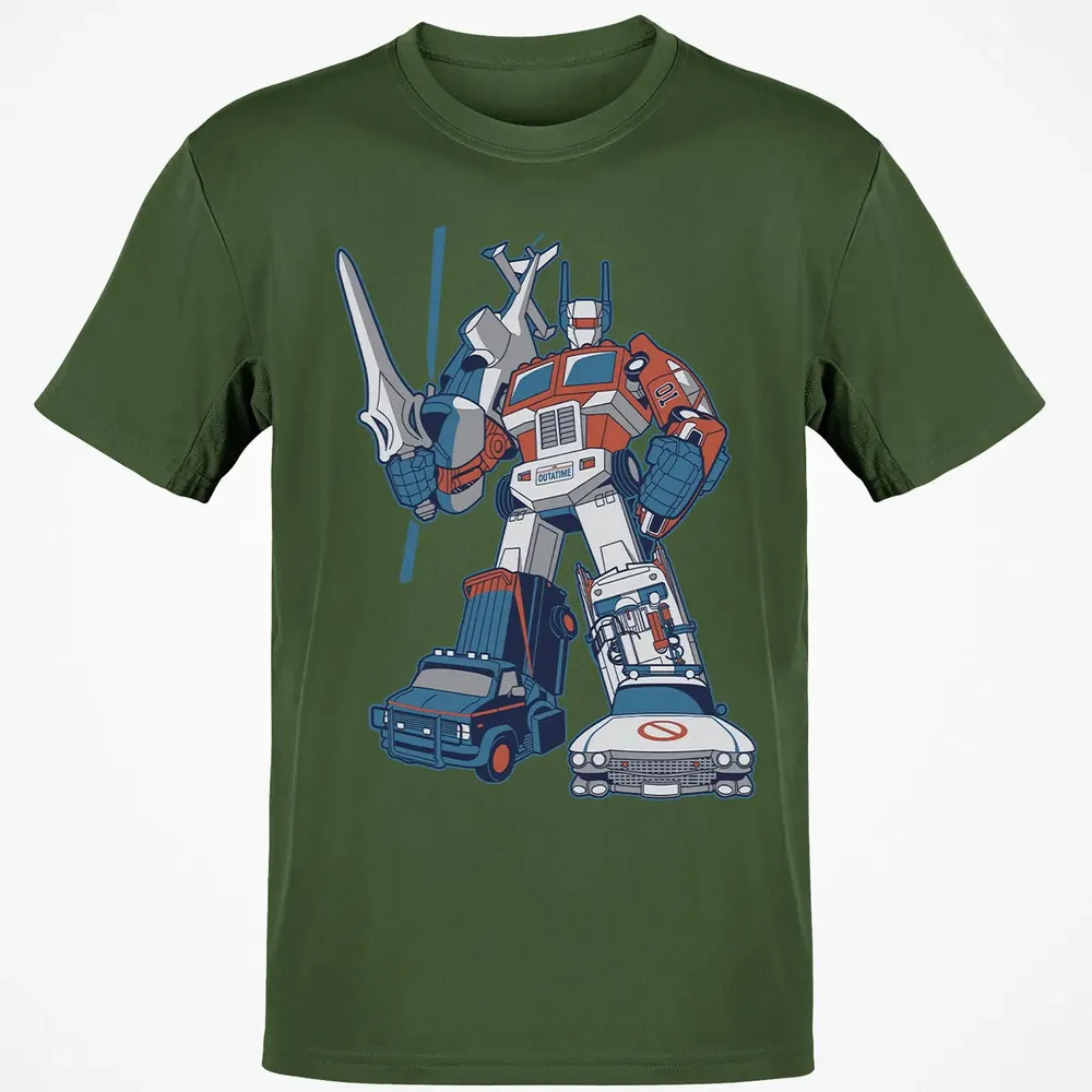 Outatime Mecha Classic Unisex T-Shirt - 7