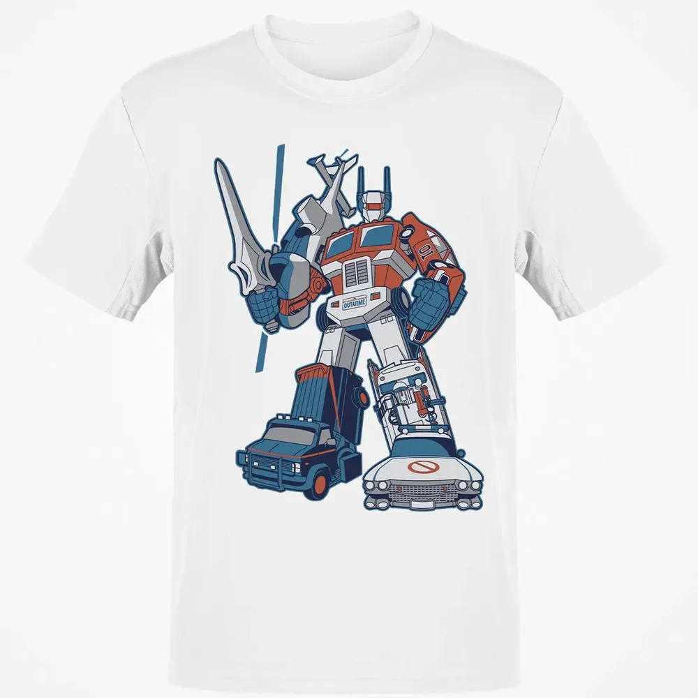 Outatime Mecha Classic Unisex T-Shirt - 13